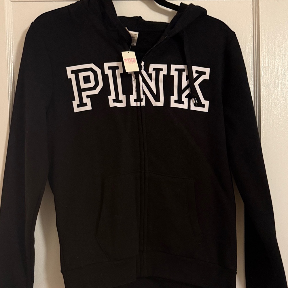 Black VS Pink Hoodie NWT